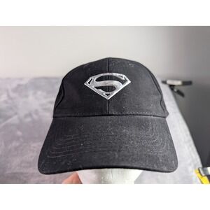 Superman Returns Hat Diet Pepsi Logo Adjustable 100% Cotton Cap Bleck DC Comics